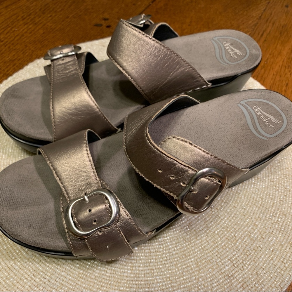 Dansko Sophie Sandal in Bronze 38